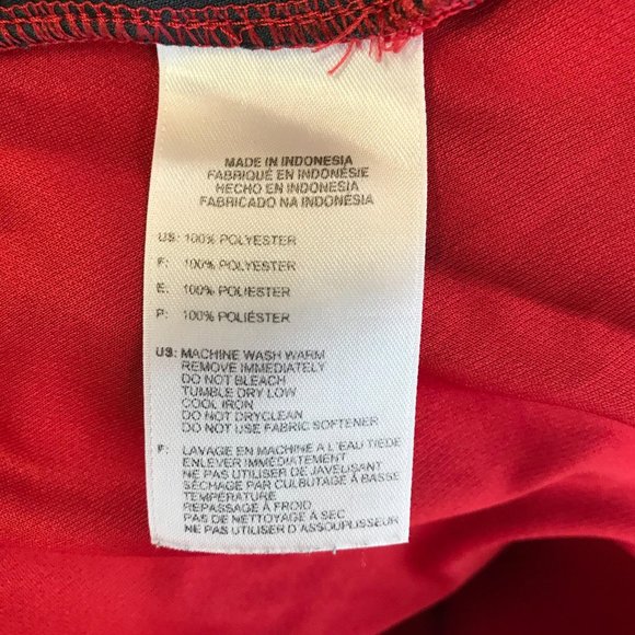 Adidas Men’s Red Athletic Shirt M - Picture 7 of 7